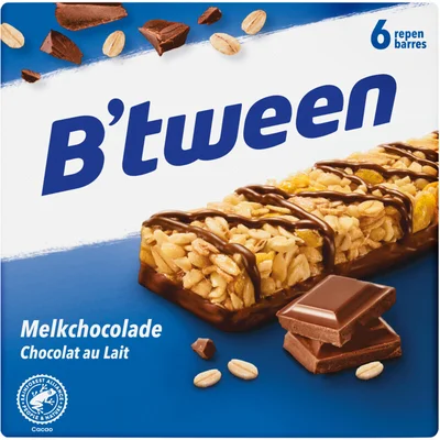 Hero B'tween mueslireep melkchocolade