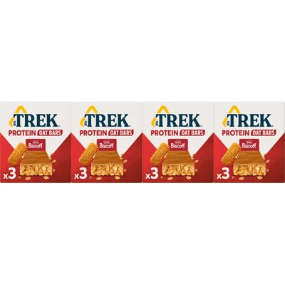 Trek Protein oat bars biscoff 4-pack