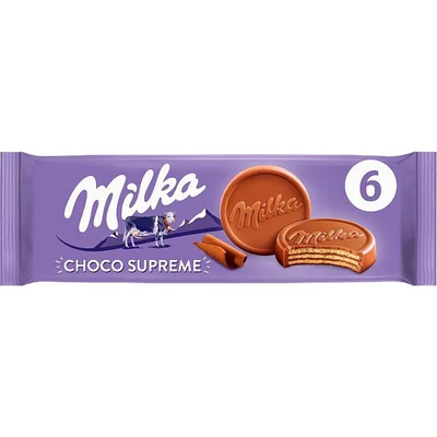 Milka Choco supreme wafels met melkchocolade