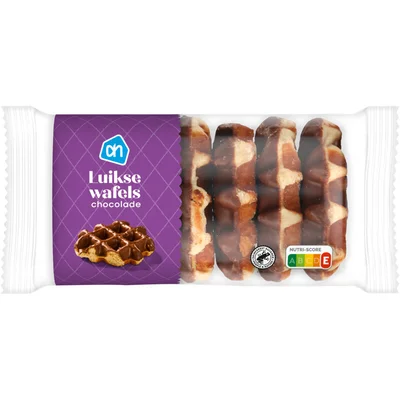 AH Luikse wafels chocolade