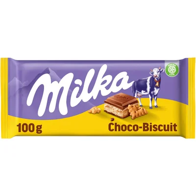 Milka Chocoladereep choco-biscuit