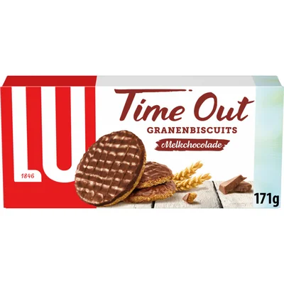 LU Time out granenbiscuits melkchocolade
