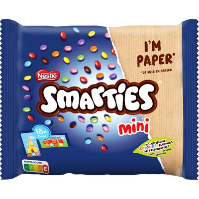 Smarties Mini melkchocolade uitdeelzak