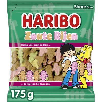Haribo Zoute rijen