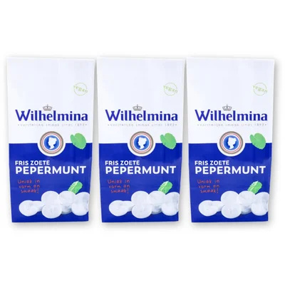 Wilhelmina Pepermunt 3-pack