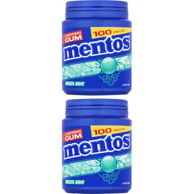 Mentos Gum Breeze Mint 2-pack