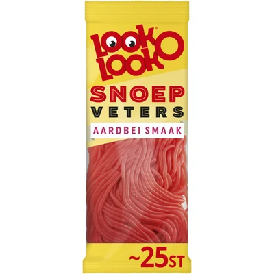 Look-O-Look Snoepveters aardbei smaak