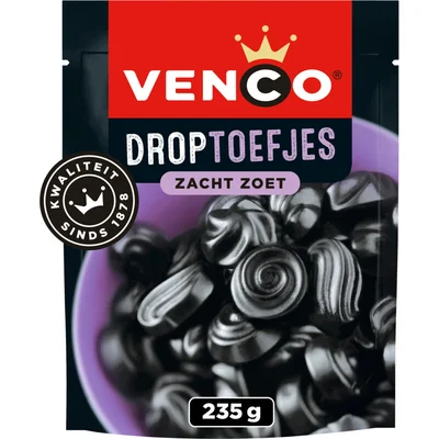 Venco Droptoefjes