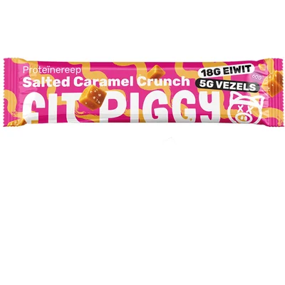 Fit Piggy Proteïnereep salted caramel crunch