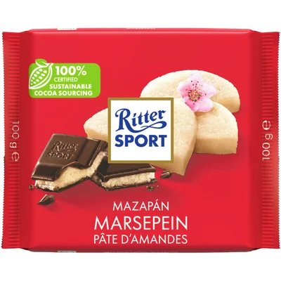 Ritter Sport Pure chocolade marsepein