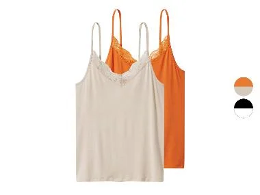 esmara® 2 Dames spaghettitops
