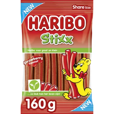 Haribo Stixx strawberry