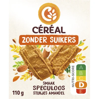 Céréal Speculoos stukjes amandel zonder suikers
