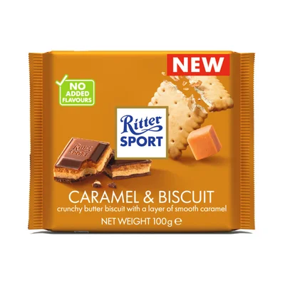 Ritter Sport Biscuit & caramel