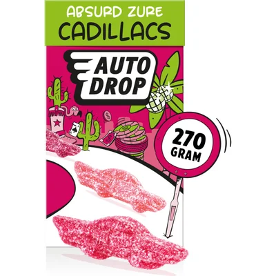 Autodrop Absurd zure cadillacs