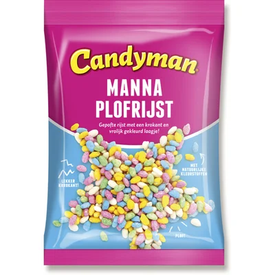 Candyman Manna plofrijst