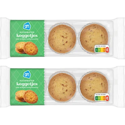 AH Roomboter koggetjes butterscotch 2-pack