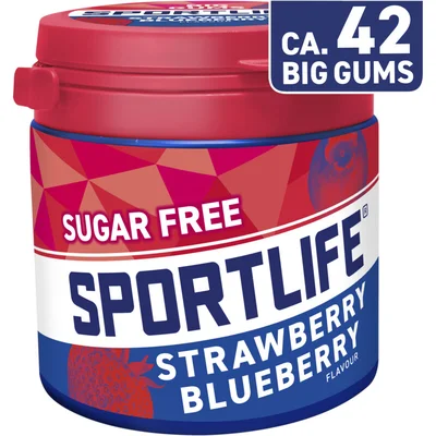 Sportlife Big gums strawberry blueberry
