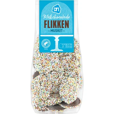 AH Melkchocolade flikken musket