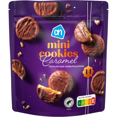 AH Cookie bites karamel koekjes