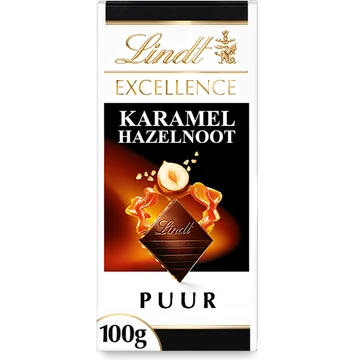 Lindt Excellence karamel hazelnoot puur
