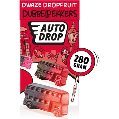 Autodrop Dwaze dropfruit dubbeldekkers