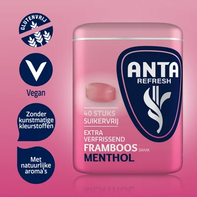 Anta Framboos menthol extra verfrissend