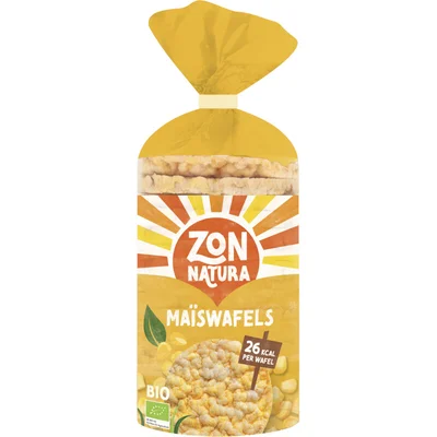 Zonnatura Maïswafels