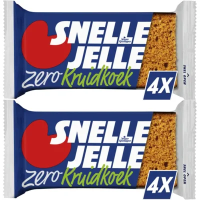 Snelle Jelle Zero kruidkoek 8-pack