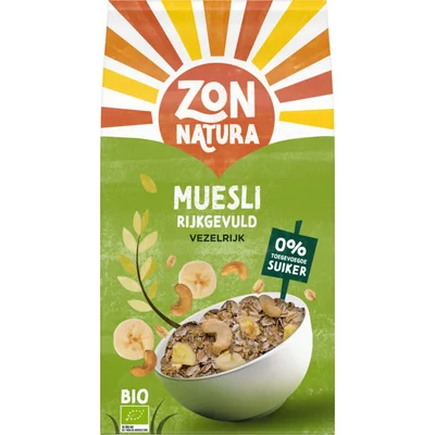 Zonnatura Muesli rijkgevuld