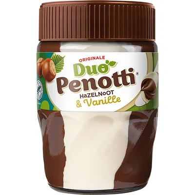 Duo Penotti Hazelnoot & vanille pasta