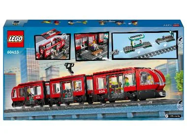LEGO® City 60423 Stadstram en station