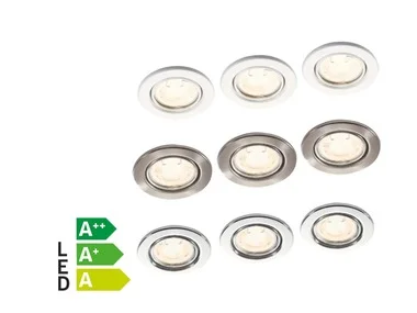LIVARNO LUX 3-delige LED inbouwspot