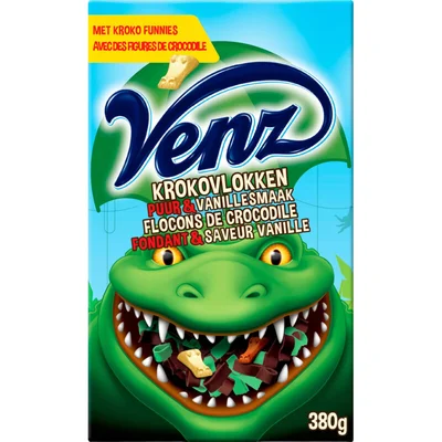 Venz Krokovlokken puur & vanillesmaak