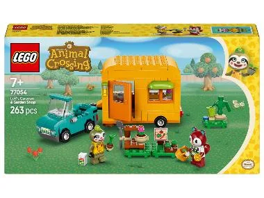 LEGO® Animal Crossing Leifs caravan en tuinwinkel 77054
