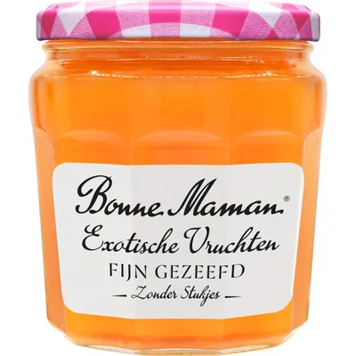 Bonne Maman Exotische vruchten fijn gezeefd