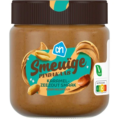 AH Smeuige pindakaas karamel zeezout smaak