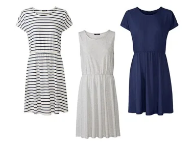 esmara® Jurk voor dames, polyester en viscose