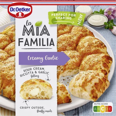 Dr. Oetker La Mia familia creamy garlic breekbrood