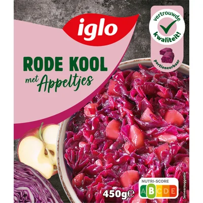 Iglo Rode kool met appeltjes