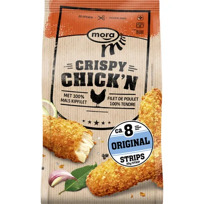 Mora Crispy chick'n original strips