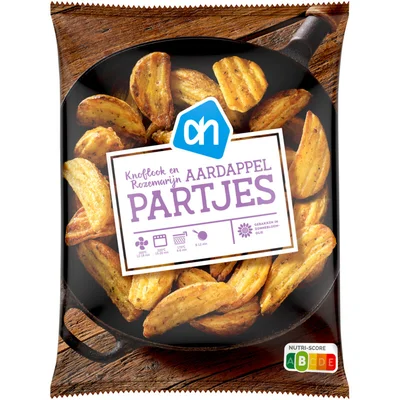 AH Aardappelpartjes knoflook en rozemarijn