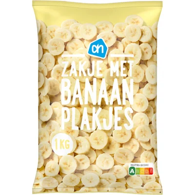 AH Zakje met banaan plakjes