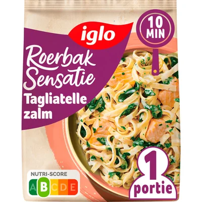 Iglo Roerbak sensatie tagliatelle zalm