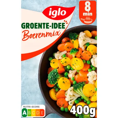 Iglo Roerbak groente idee boerenmix