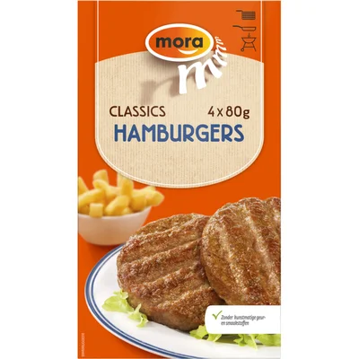 Mora Classics hamburgers