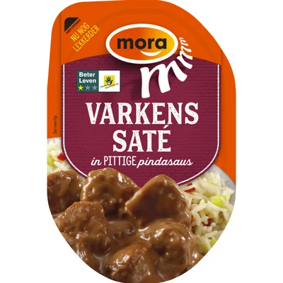 Mora Varkenssaté pittige pindasaus