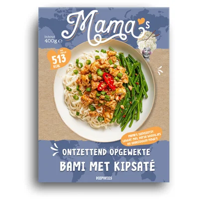 Mama's Bami met kipsate