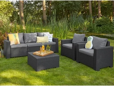 Keter Loungeset California Dale (4-delig)