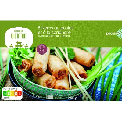 Picard 8 nems au poulet